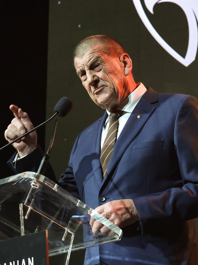 Outgoing Hawthorn president Jeff Kennett. Picture: Ian Currie