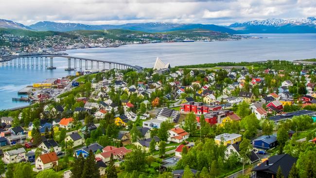 Tromso has become a busy hub for tourists wanting to see the northern lights.