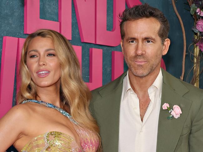 Blake Lively’s husband Ryan Reynolds has been dragged into the drama. Picture: Getty Images