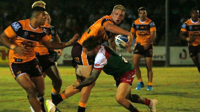 The Broncos were sloppy against Wynnum, although Tom Flegler (pictured) was a highlight. 