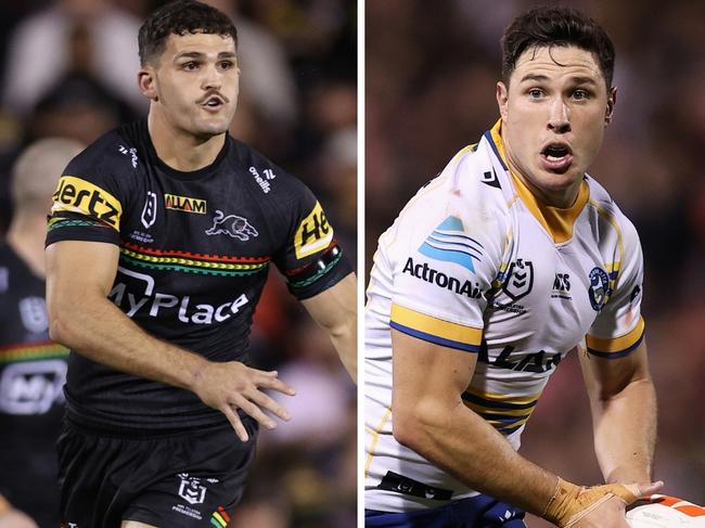 Nathan Cleary and Mitchell Moses.