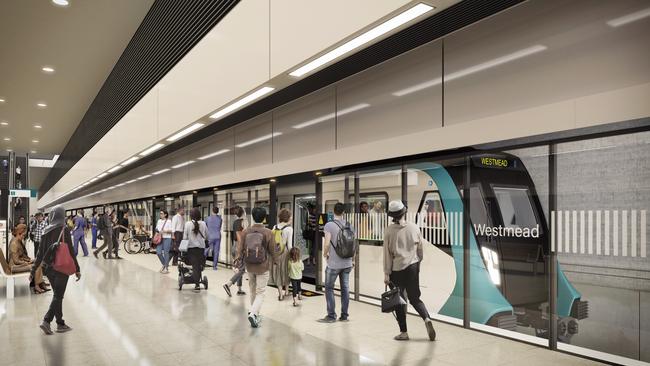 The mega Sydney Metro West project. Picture: Supplied