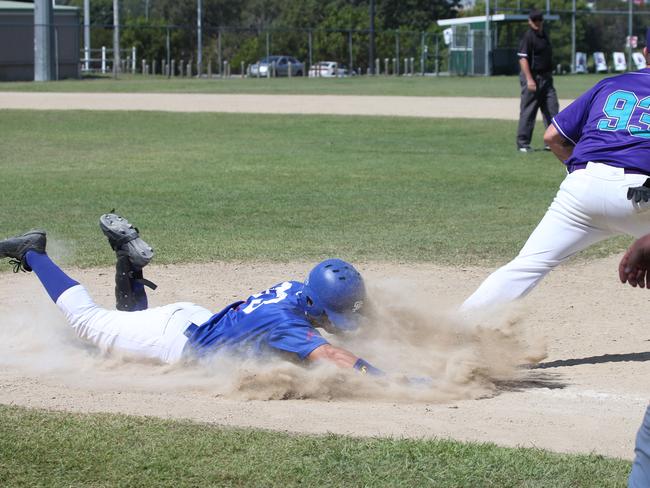 Greater Brisbane League baseball - Coomera vs Surfers Paradise at Beenleigh. Surfers’ Yoshi Nishikawa. Picture: Mike Batterham