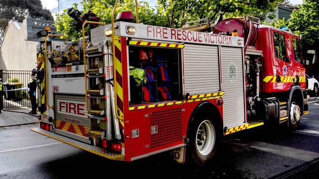 A new United Firefighters Union ad is set to take aim at Victoria’s volunteer services. Picture: NCA NewsWire