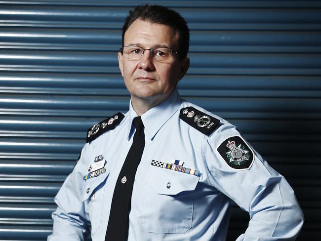 AFP Commissioner Reece Kershaw. Picture: Sam Ruttyn