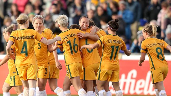 The Matildas chasing gold in Rio.