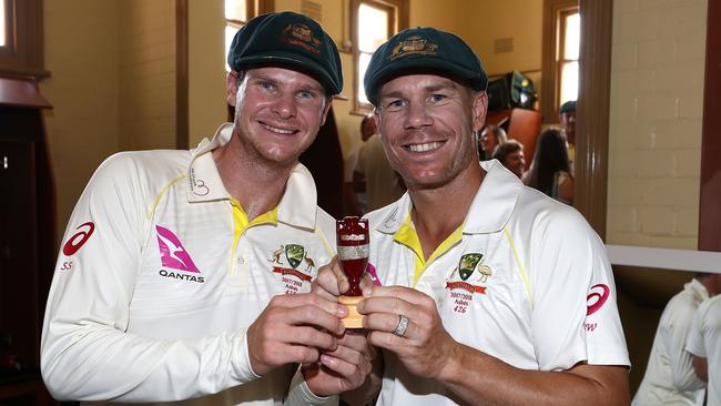 Steve Smith and vice-captain David Warner have damaged Australia’s sporting reputation overseas. Picture:y Ryan Pierse/Getty Images