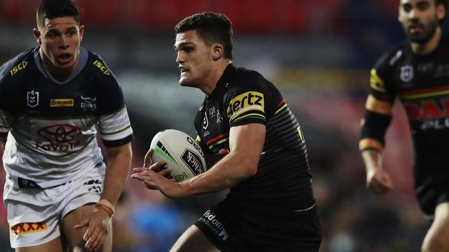 Penrith's Nathan Cleary came through the ranks at St Dominic’s College. Picture: Brett Costello