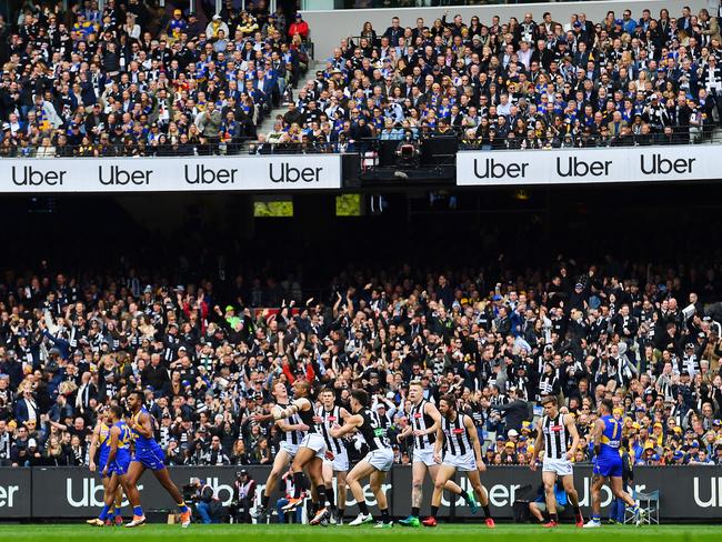 Airfares to Melbourne for the AFL Grand Final have skyrocketed in previous years. Picture: Jason Edwards