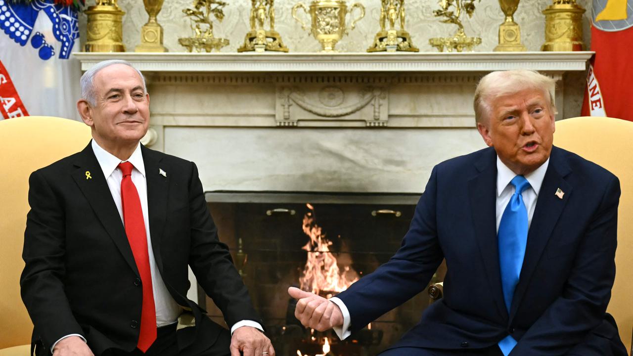 US President Donald Trump made the announcement following a meeting with Israel's Prime Minister Benjamin Netanyahu. Picture: Andrew Caballero-Reynolds/ AFP