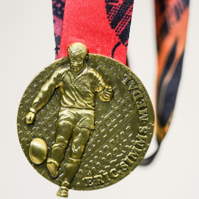 The Eric Simms Medal.