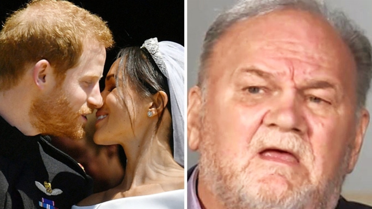 Mr Markle pulled out of walking his daughter down the aisle at the last minute. Picture: ITV