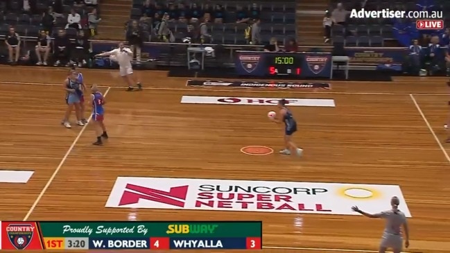 REPLAY: SA Country Netball Championships - Western Border vs Whyalla (Seniors Red) - Court 1