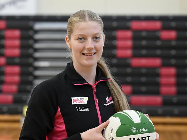 Burnie netballer Charlotte Walker has signed as a training partner with Adelaide Thunderbirds. Picture: David Bellamy