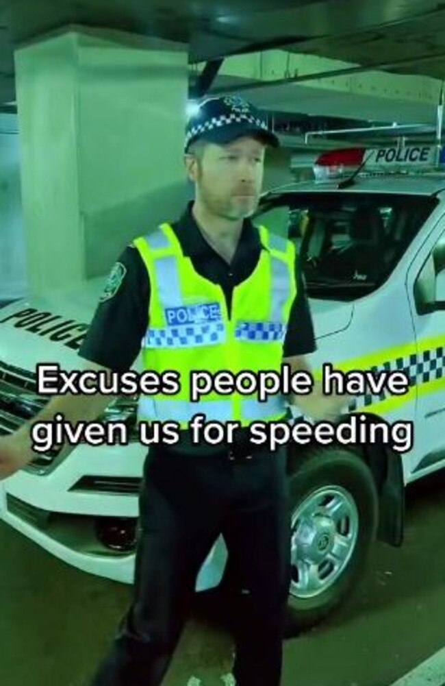 Senior Constable Matt Browne has won some fans with his dancing. Picture: TikTok/southaustraliapolice