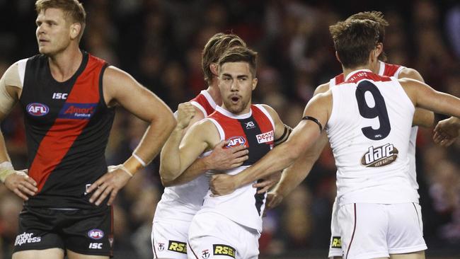 Jade Gresham was outstanding against the Bombers. Picture: AAP Images 