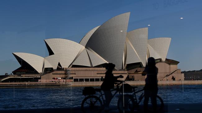 Compare arriving at Southern Corss Station with getting off a train at Circular Quay to hop off looking at the Opera House. Picture: Bianca De Marchi