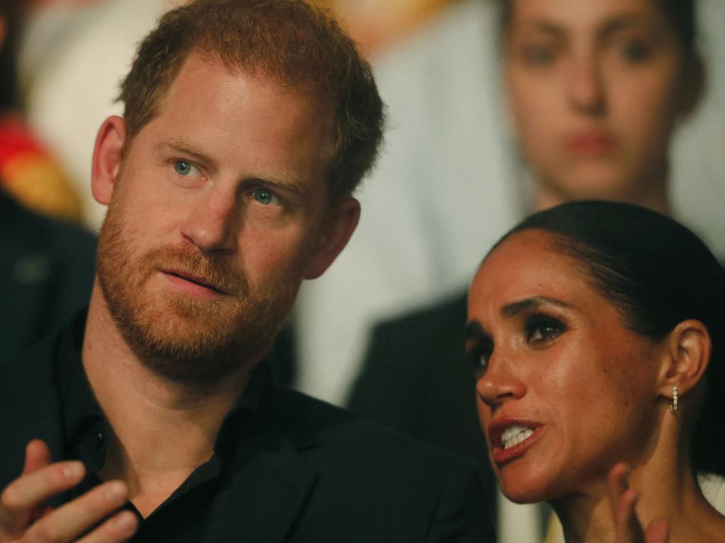 Prince Harry and Meghan Markle will be hoping to put a difficult 2024 behind them. Picture: AFP