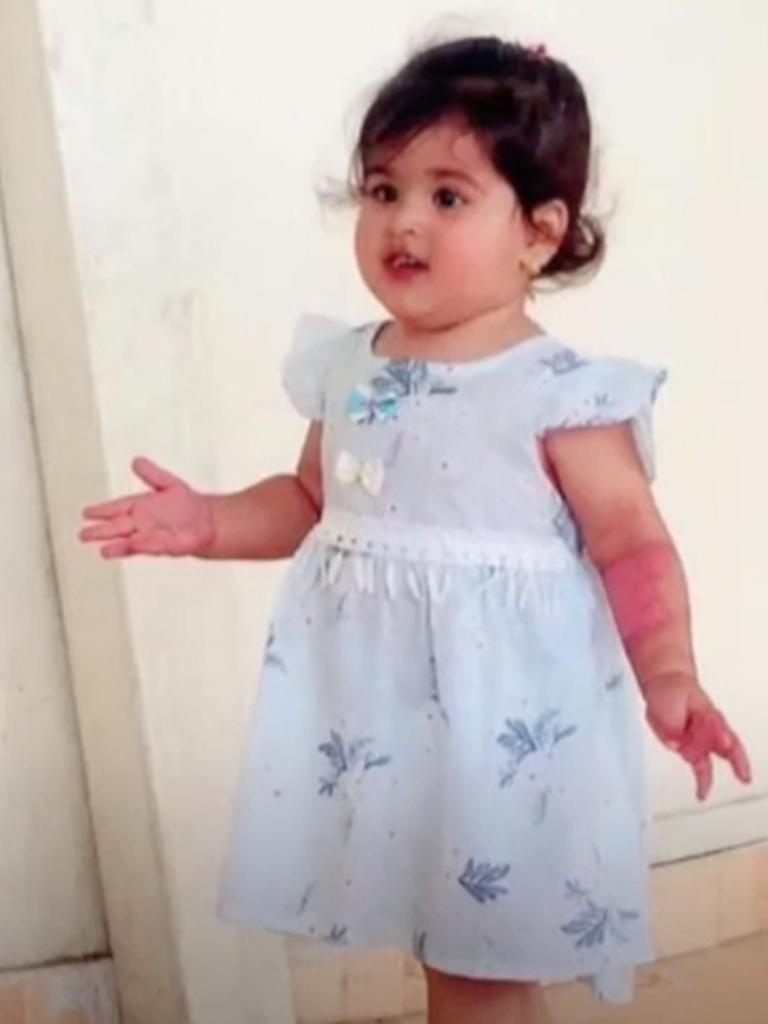 Sumaya, aged two, was killed. Picture: Supplied