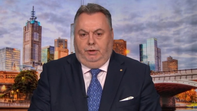 Stuart Wood KC said the bar council should only speak out on matters that are important to the administration of justice. Picture: Sky News Australia.
