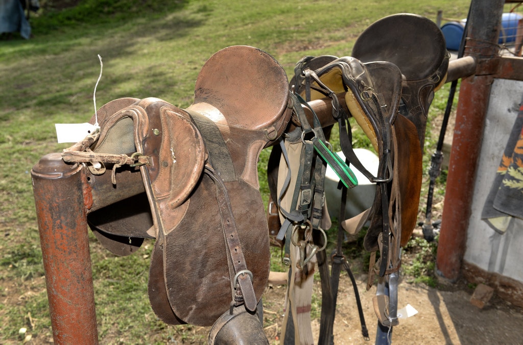 Larkhill local Ken Consiglio is having an auction of most of the things on his property. Picture: Rob Williams