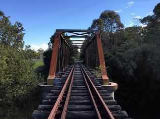 Part of the proposed Northern Rivers Rail Trail. Picture: Digby Hildreth