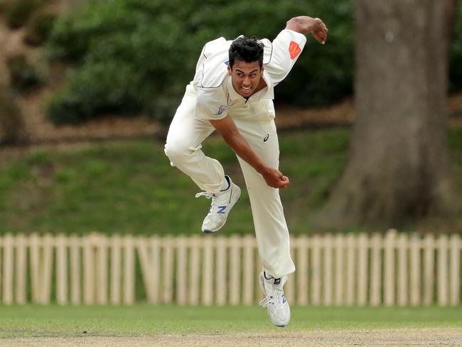 Rising quick Hunar Verma has departed Sydney Uni for Blacktown. Photo by Jeremy Ng/Newscorp Australia