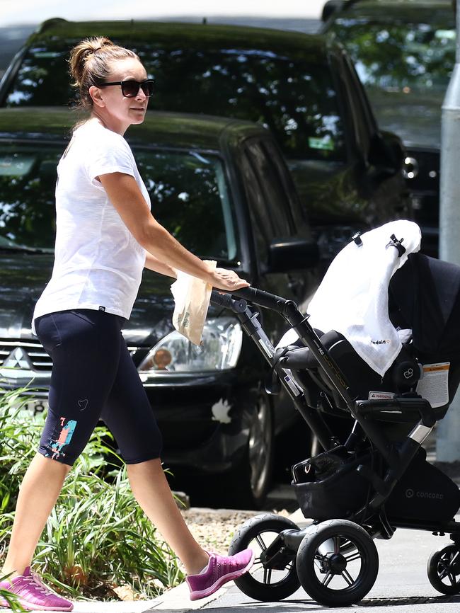 Michelle works up a sweat. Picture: Matrix/GC Images