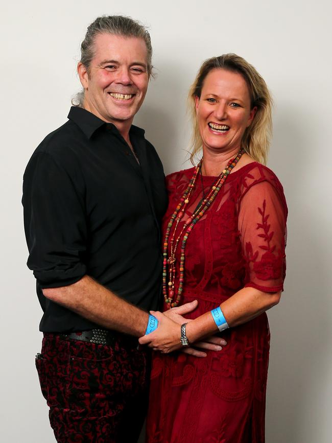 Jay Penman and Sadie Jones from Sadie and Jay. Picture: AAP/David Clark