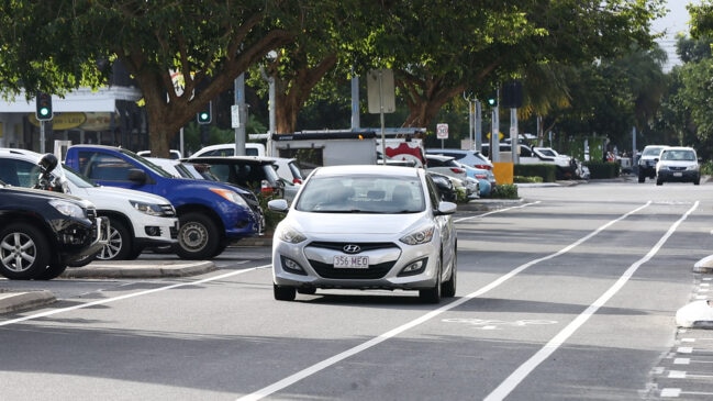 Lockdown parking in Cairns