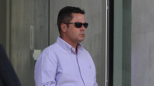 Brisbane District Court Marius Anton ACKERMAN outside court during trial relation to tax and property development fraud Photographer Philip Norrish NO BY LINE