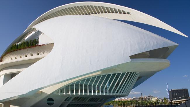 The Palau de les Arts Reina Sofia, Valencia.