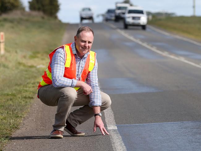 Regional Roads Victoria boss Paul Northey pictured in BallaratPicture: ANDY ROGERS