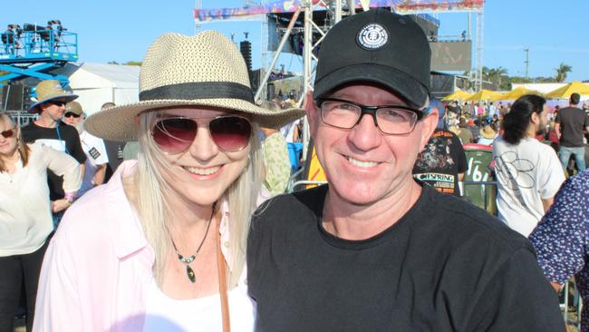 Suzanne Carter and Shane Hall enjoyed the Lighthouse Rock 2023 festival in Bundaberg on Saturday, October 14.