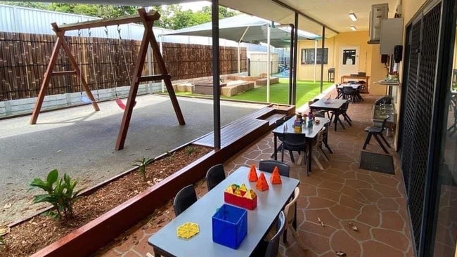 The play area at Goodstart Early Learning Centre in Kanimbla, which has featured in the top 10 list two years in a row. Picture: Supplied