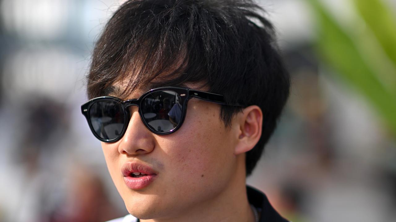 Yuki Tsunoda of Japan and Visa Cash App RB looks on in the Paddock. (Photo by Rudy Carezzevoli/Getty Images)