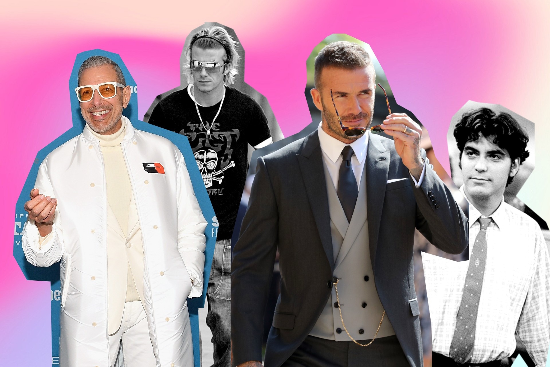 David Beckham's Style Evolution Is Something To Behold
