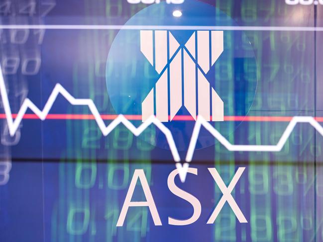 SYDNEY, AUSTRALIA - NewsWire Photos November 23, 2021: A multiple exposure photo showing Information boards at the Australian Securities Exchange, Sydney. Picture: NCA NewsWire / James Gourley