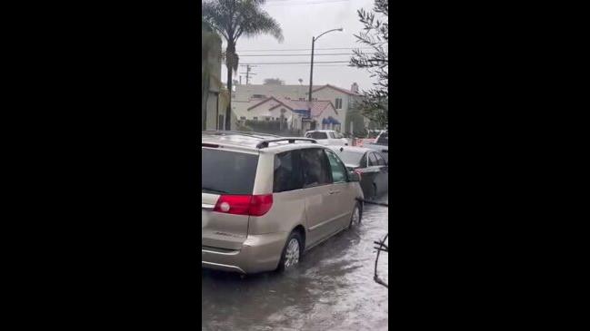 Flash Flooding Hits Long Beach As Atmospheric River Soaks California ...