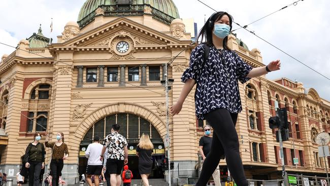 All major restrictions could soon be scrapped in Victoria when the state hits a major jab milestone. Picture: Ian Currie