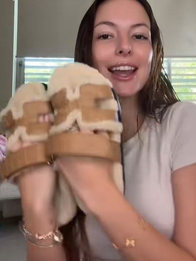 Some people found the shoes ugly. Picture: TikTok/ elle_easternsuburbsmum