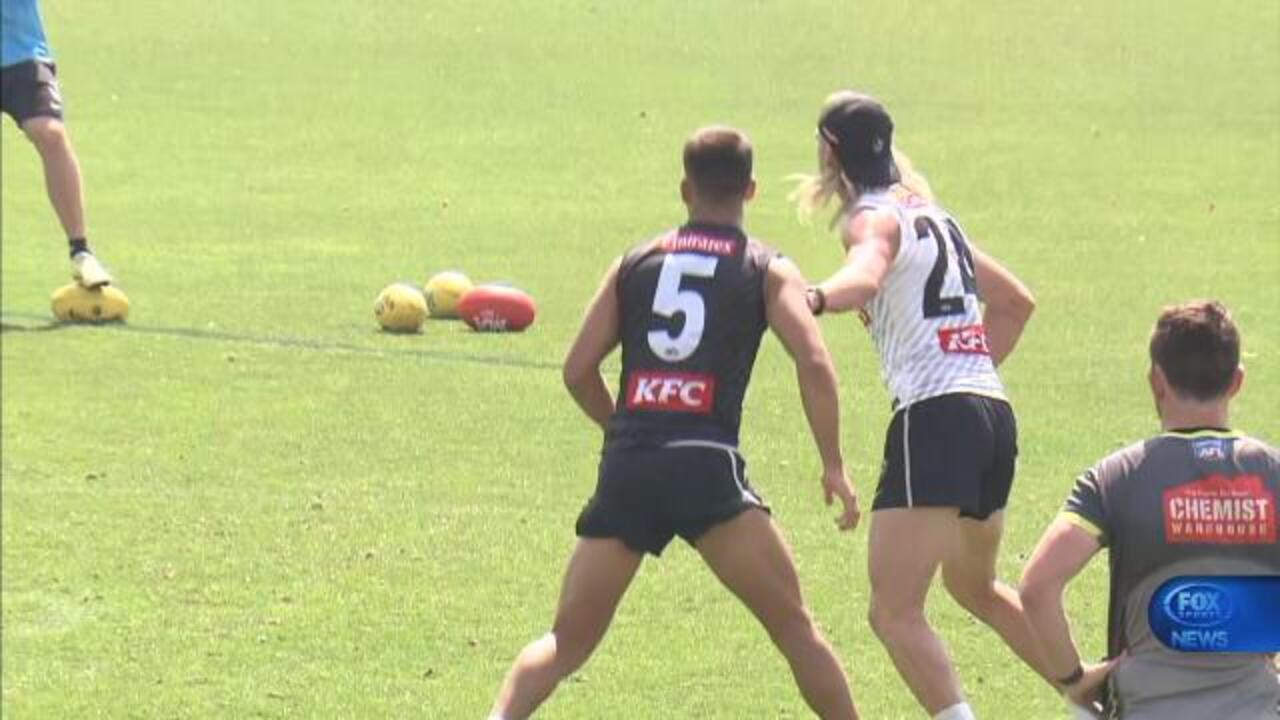 Nick Daicos allays fear of foot injury