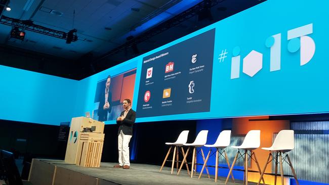 Internet giant Google gave out six awards at its annual developer conference, including one to Adelaide-based company Shifty Jelly for its Pocket Casts app.