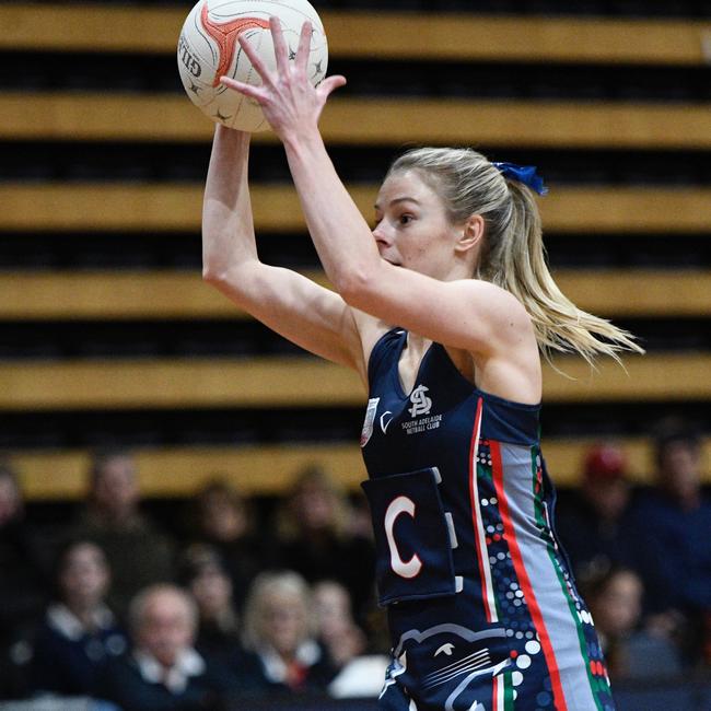 South Adelaide star Charlotte Veart.