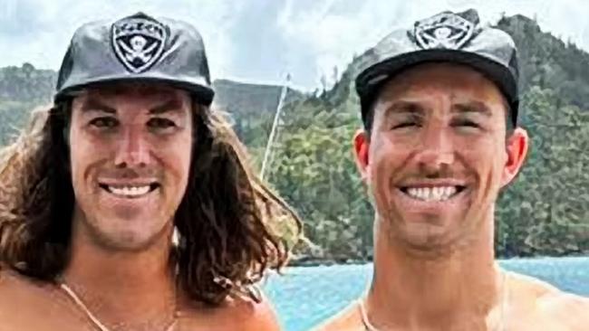 A search was launched in Baja California, Mexico, for two brothers, Callum and Jake Robinson from Perth, who were visiting on a surfing trip. Picture: Instagram