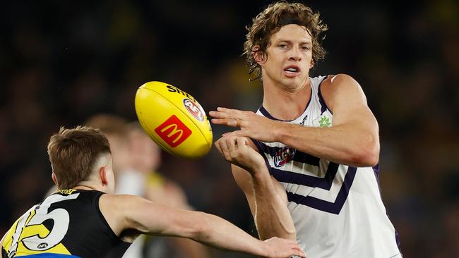 Nat Fyfe will be hoping for a less interrupted season in 2023. Picture: Getty Images