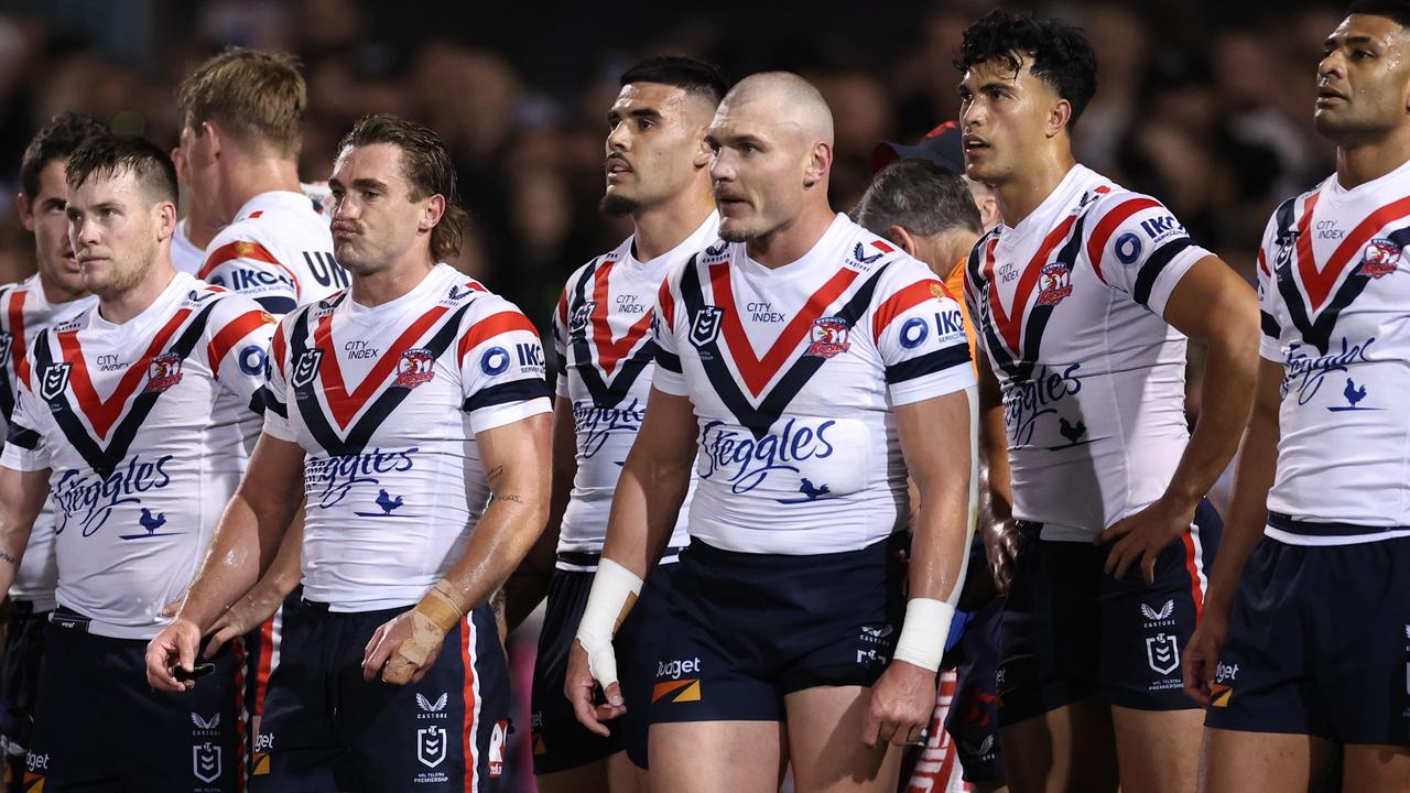 The Roosters were denied a crucial try last Friday night. (Photo by Cameron Spencer/Getty Images)