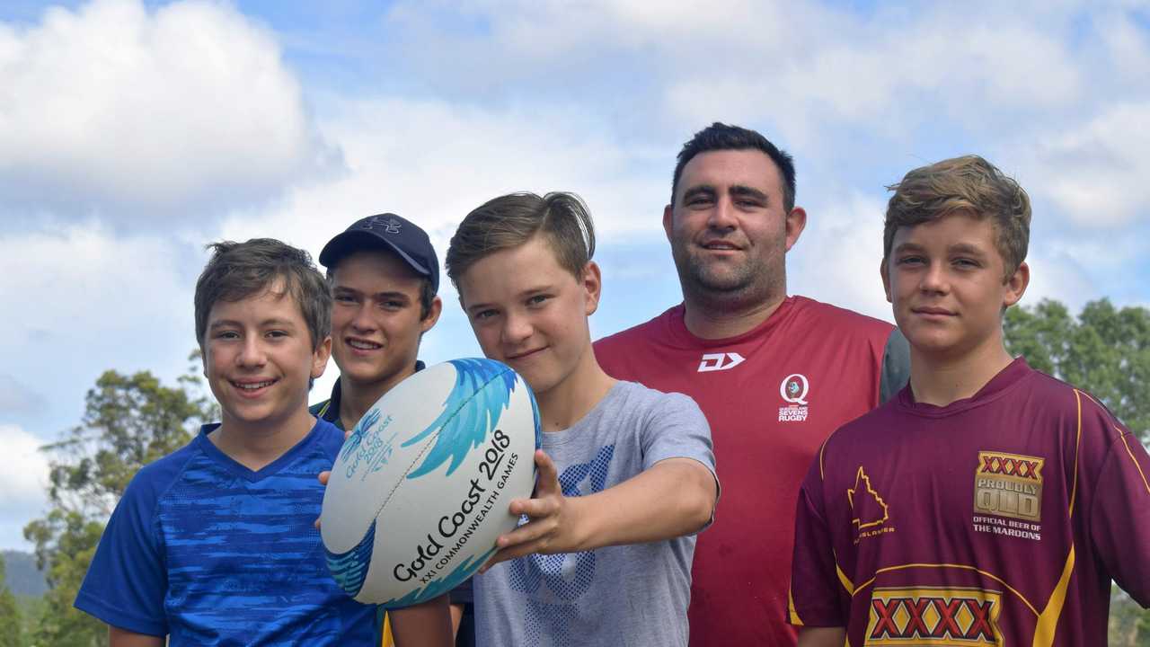 Liam Went, Hamish Adams, Joshua Wilson, Lachlan Parkinson and Riley Brennocks. Picture: Josh Preston