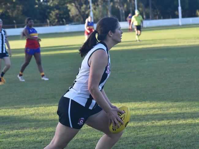 AFL Capricornia senior women, Round 1, Rockhampton Panthers versus Gladstone Suns, at Rockhampton Cricket Grounds on April 13, 2024.