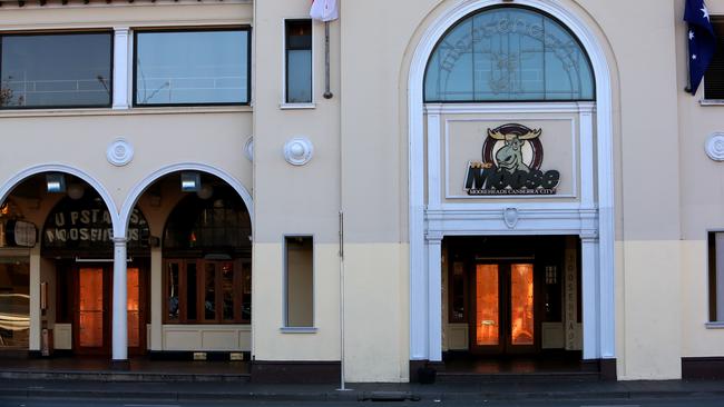 Canberra Nightclub Mooseheads, near where a John XXIII College student was raped after a “Pub Golf” drinking session. The college has been ordered to pay $420,000 to the woman.